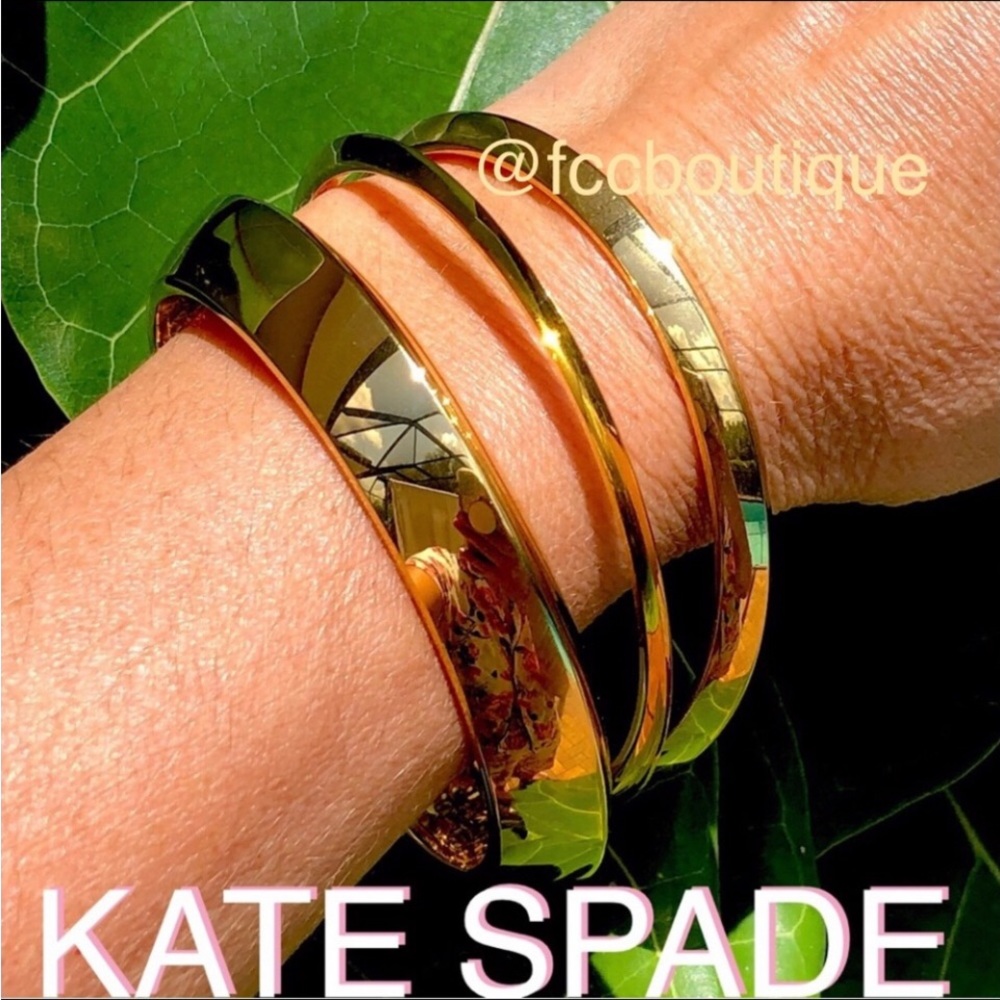 KATE SPADE Bracelets set of 3 Gold